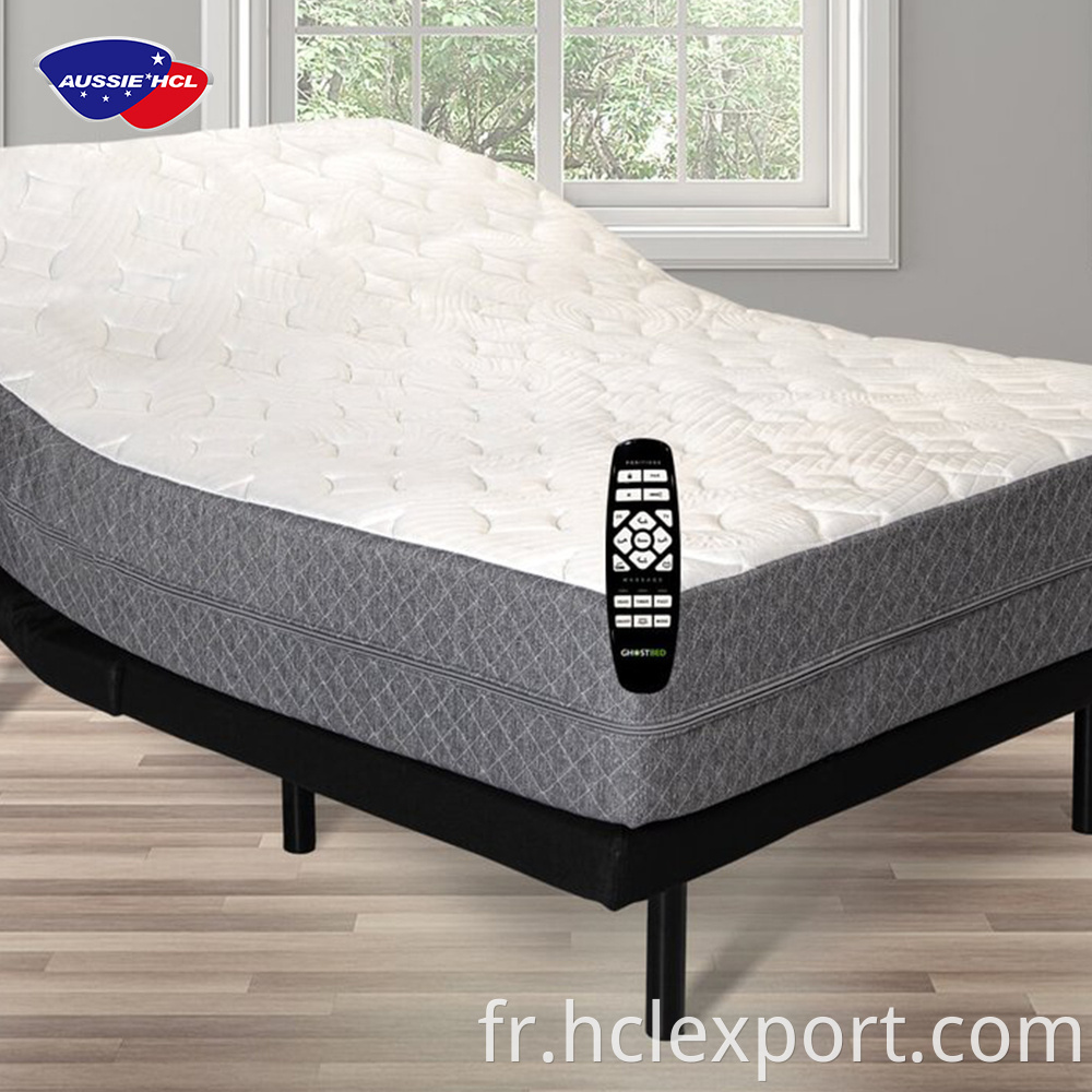 Matelas de tourbillon de luxe complet à haute densité King Double Royal Quality Gel Memory Sleep Well Foam Matelas